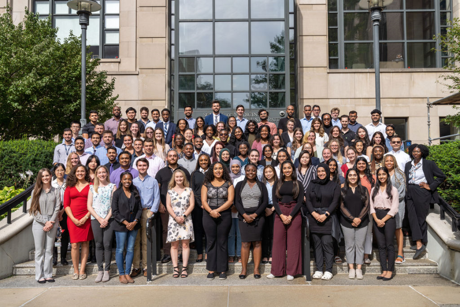 Master of Science in Medical Physiology incoming class of 2021 group photo.